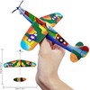 Pack of 12 Gliding Planes for Children, 12 Different Styrofoam
