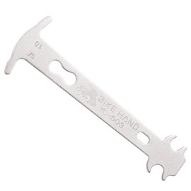 BIKE HAND Bicycle Chain Wear Indicator Stretched Chains Gauge Checking Tool Mountain Road Bike Chains Measurement Ruler (YC-503)