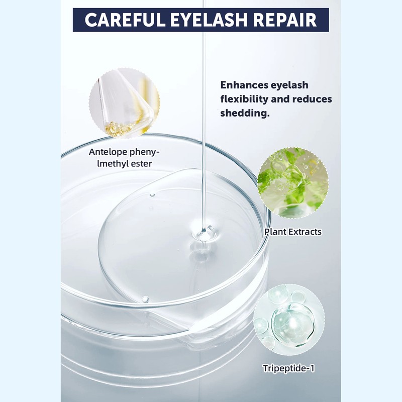 2pcs 5g Eyelash Serum Lash Enhancing Nourishing Eyelash Eyebrow Growth