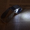 2 Pack 40X Full Metal Illuminated Jewelry Loop Magnifier, XYK