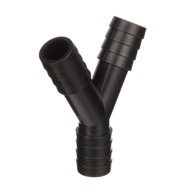 Seachoice 3-Way Y Fitting, Fits 3/4 in. ID Hose, Black