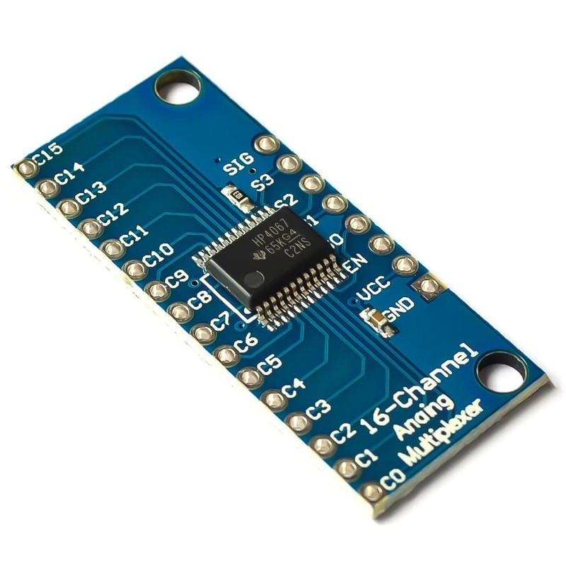 JZK CD74HC4067 Multiplexer Precise Module 16 Channel Analog Digital Multiplexer