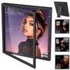 efunny 4-Pack Vinyl Record Display Frame for Wall Mount &