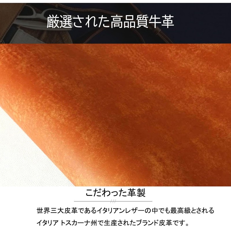 jxleichi Men's Long Wallet, Large Capacity, Genuine Leather, YKK Zipper,