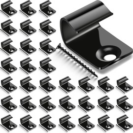 Dunzy 80 Pack 304 Stainless Steel Start Clips Universal Decking Clip with Decking Screws for Composite Deck Boards, Hidden Fasteners
