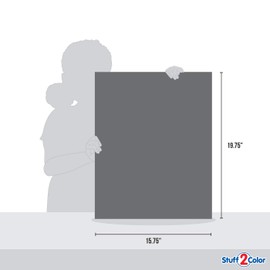 Stuff2Color Butterflies and Flowers - Beautiful Velvet Coloring Poster (Arrives Uncolored) - For Kids and Adults