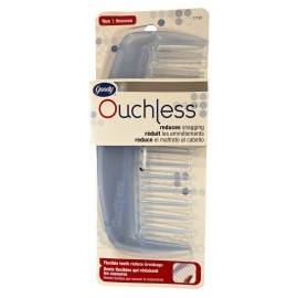 GOODY Ouchless Flexible Teeth Comb Reduces Snagging and Breakage Light Blue 1b