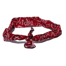 Kafka Kool Ties Original Cooling Bandana Neckwear Combo 2 Packs-Buy and Save 11percent,Solid Red,One Size Fits All