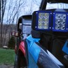 DYSO UTV Rear View Side Mirrors with LED Rock Light