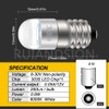 Ruiandsion E10 Cycling Light Bulb,6V 30V Non Polarity 3030 Chips,LED