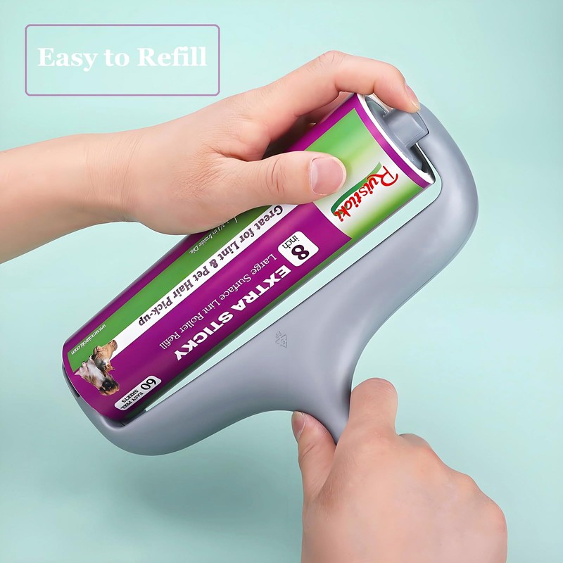8 inch Large Surface Roller Refill Compatible with Scotch-Brite Pet