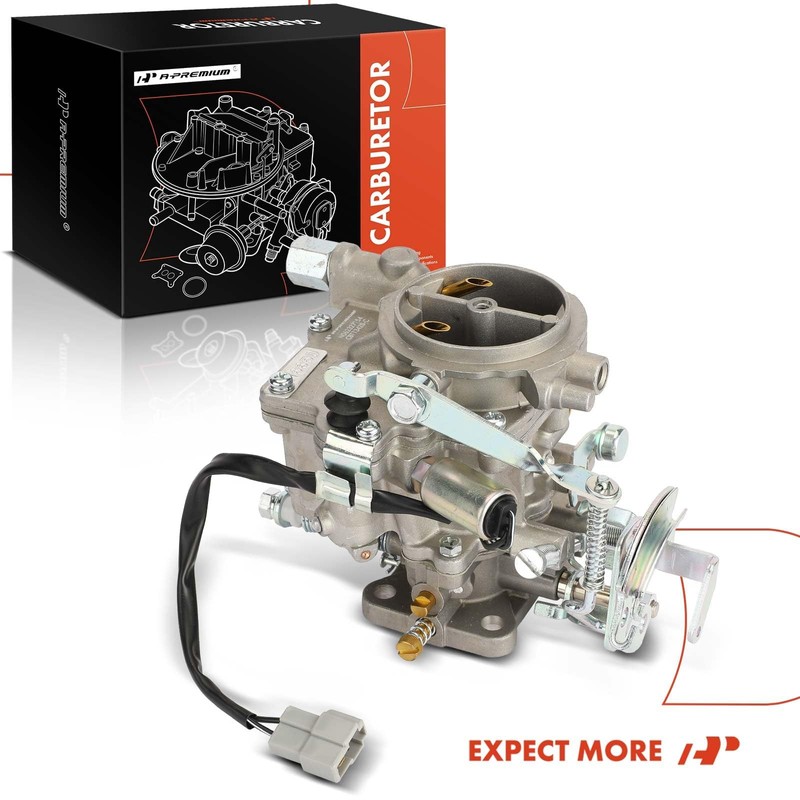 A-Premium 2 Barrel Carburetor Compatible with Toyota Corolla 1983, Forklift