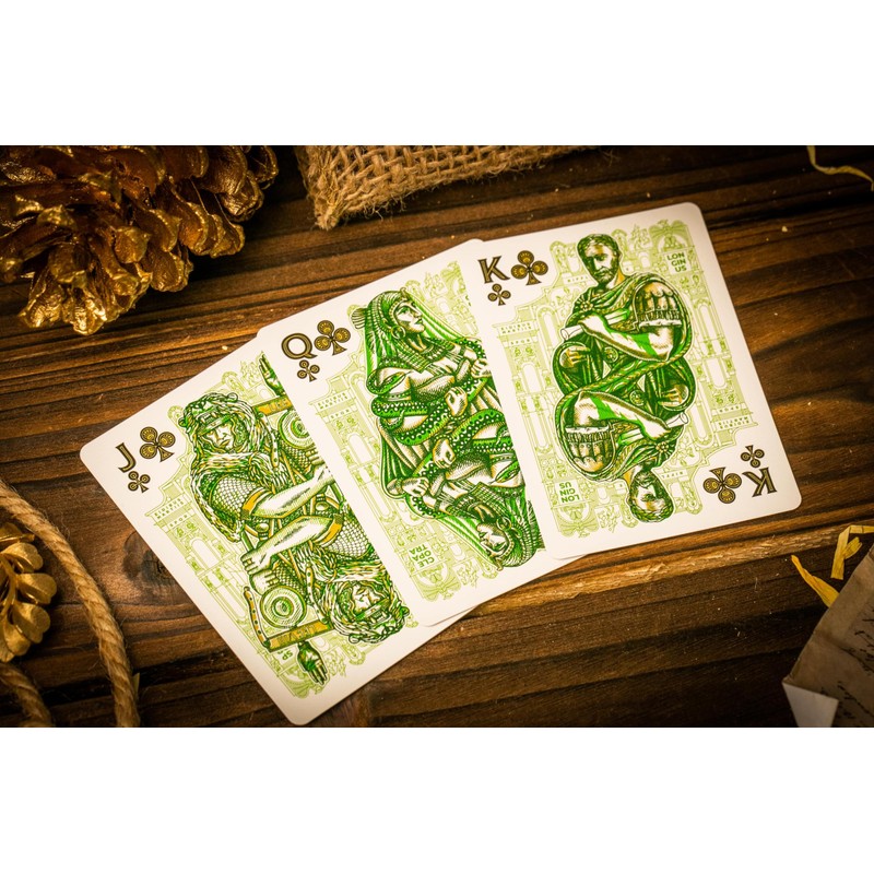 Caesar Playing Cards (Green Edition)