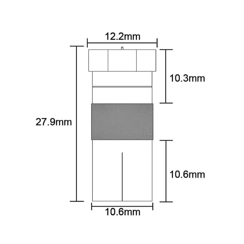 HiAoey SAT Antenna Adapter Cable to SAT Adapter Set F-Connector