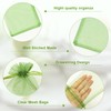 G2PLUS Sage Green Organza Bags, 10 x 15 cm Gift