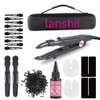 Lanshii K-tip Hair Extension Iron Kit