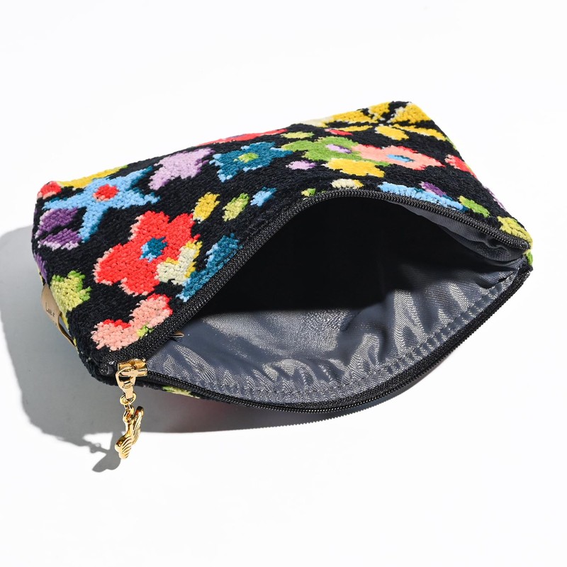 Faylor Pouch, Small Items, Cosmetic Pouch, Rainbow Blossom, Multicolor, Rainbow