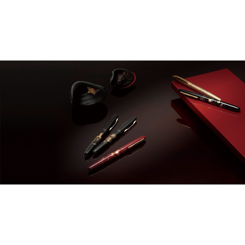 Kuretake DU180-415 Brush Pen, Kuretake Fountain Brush, Saiyanogatari Owl, Black