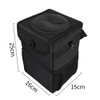 Zukida Car Trash Can, Car Storage Case, Waterproof Car Trash
