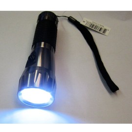 Unbranded 19 LED FLASH LIGHT  5.5 " LONG  DELUXE  METAL FRAME FOR CAMPING  OUTDOOR
