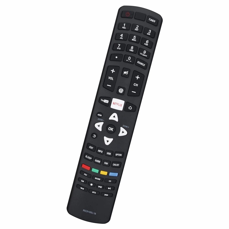 For TCL New RC3100L16 Replace Remote for TCL TV RC3100L16