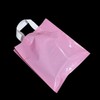 PE Tough Handle Fancy Bag Light Pink 36x45cm with 9cm Gusset Pack of 100