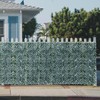 TANG Sunshades Depot 4'x24' FT Artificial Faux Dark Deeper Ivy