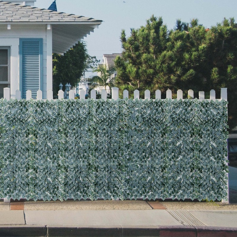 TANG Sunshades Depot 4'x24' FT Artificial Faux Dark Deeper Ivy