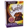 CHOCORITE CHOCOLATE VALUE PACK -6 24 GRAM BARS-SUGAR FREE-35 CALORIES PER PIECE (MILK CHOCOLATE PECAN CLUSTERS)