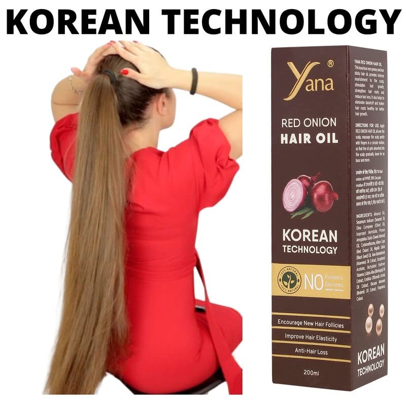 Yana Yana Onion & Black Seed Hair Oil For Long