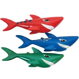 Banzai 3 pc Dive Sharks Pool Toys