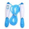Itian Digital Adjustable Lightweight Jump Rope (Blue, White) with Calorie