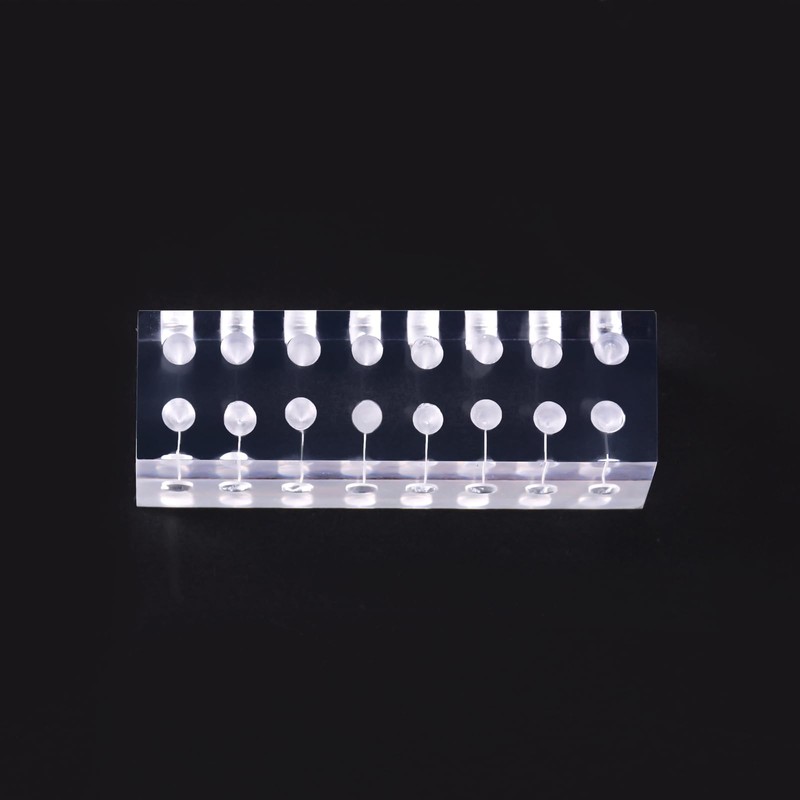 Simedutech 16PCS Dental Endodontic Root Canal Practice Model - Clear