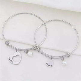 K&H Set Duo Pulsera Mamá Hija 10 De Mayo Regalo Para Mama Amiga