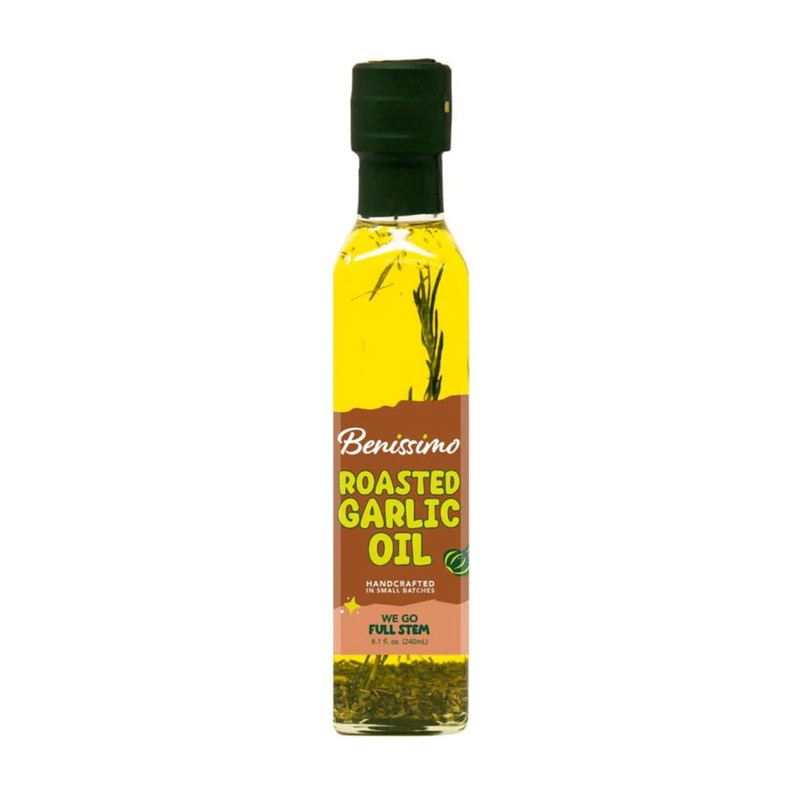 Benissimo Roasted Garlic Herb Infused Oil Blend – Gourmet Garlic