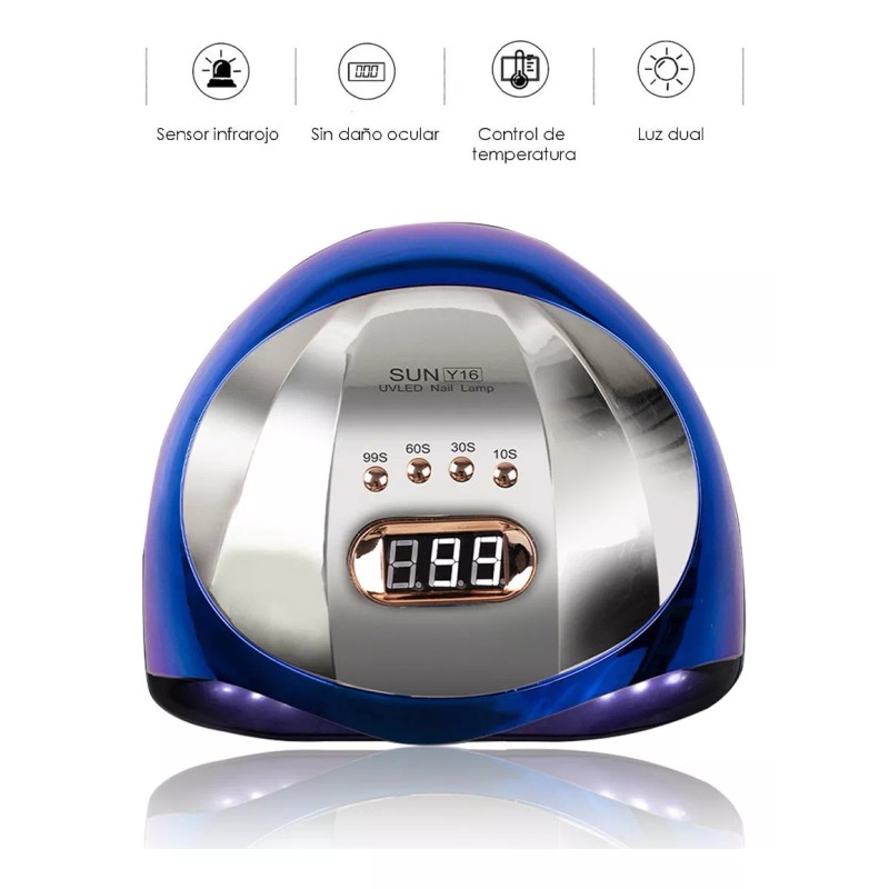 Obp Lámpara Profesional Para Uñas Secadora Uv/ Led Sun Y16