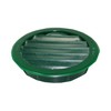2" Round Green or Tan Plastic Louver Soffit Air Vent