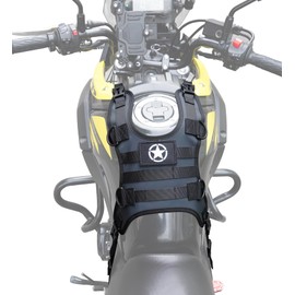 Universal Motorcycle Tank Bag Bumper Bag Saddle Bag Mounting Base Motorcycle Fuel Tank Mount Base for Fuel Tank Bag/Saddlebag/Tail Bag/Seat Bag/Walkie Talkie/Tank Bag Motorcycle Waterproof Accessory