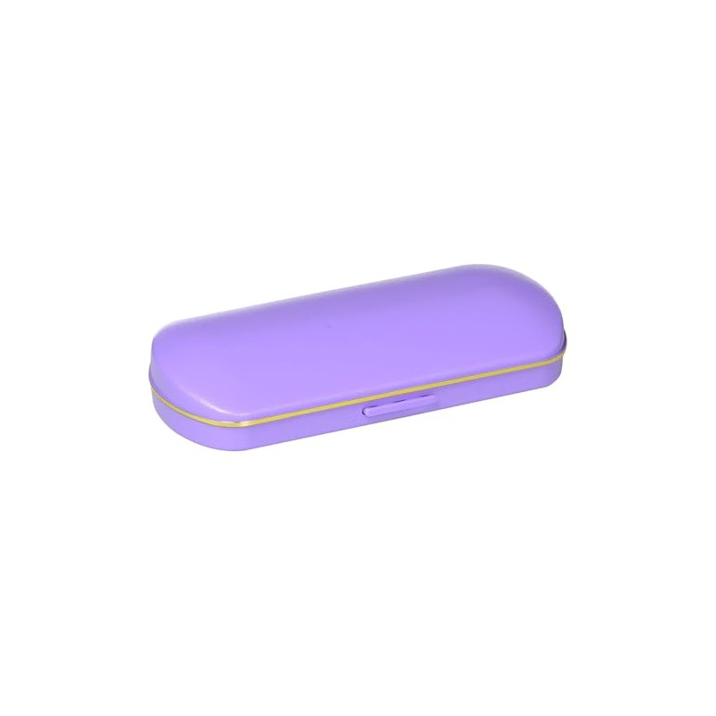 Tacy MP-20-5 Glasses Case, Stylish, Simple, Hard Case, Push Type,
