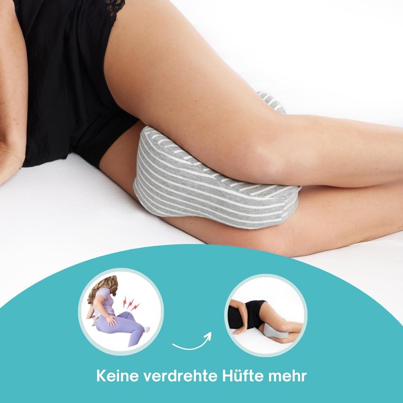 MARTneck® Knee Pillow - Orthopaedic Knee Pillow for Side Sleepers,