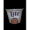 Miller Lite Brand Logo; 1.25 US Gallons "Beer Bucket" Galvanized