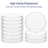 Labasics Plastic Petri Dishes with Lids, Disposable 10 Pack, 85