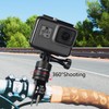 ChromLives - Soporte de bicicleta para Gopro, soporte de manubrio