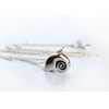Sterling Silver Nautilus Shell Necklace