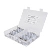 240Pcs Screws Boxed Stainless Steel Material Wear Resistant Corrosion Resistant