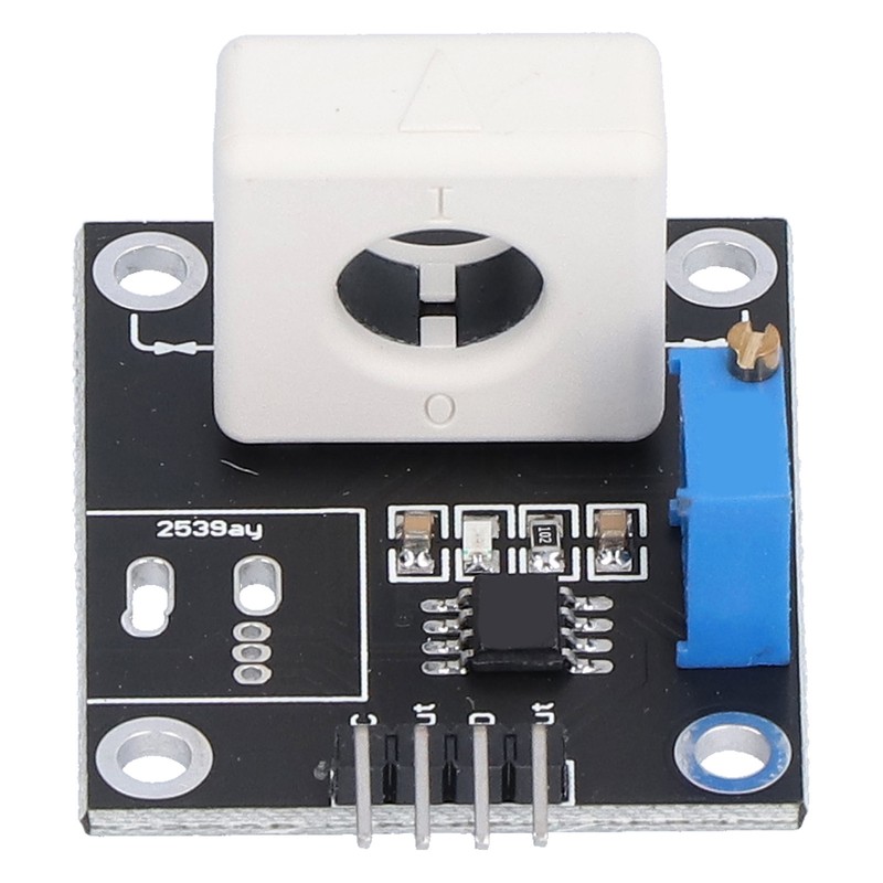 Hall Current Sensor Module Plastic Adjustable Electronic Component for Overcurrent
