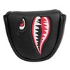 SHABIER Golf Mallet Headcover with Tiger Shark Design for Golf