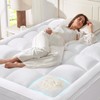 Anluoer Full Size Memory Foam Mattress Topper, Pillow Top Mattress