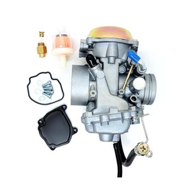 Motor Buddies Carburetor & Throttle Cable Set for Suzuki King Quad 300 LTF4WDX LTF300F Model X QuadMaster 500