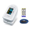dretec Pulse Oximeter, Blood Oxygen Concentration Meter, Japan Certified Medical